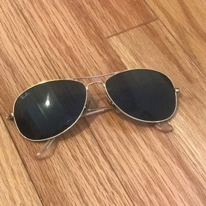 Authentic Ray Ban Cockpit Sunglasses with Case